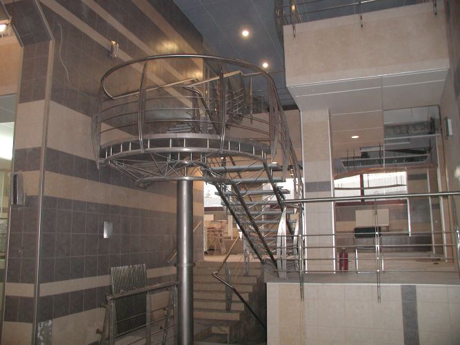 Лестница в гостинице 